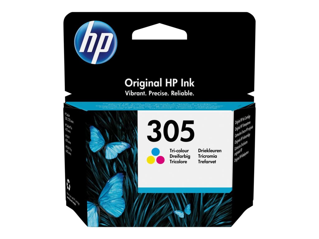 HP 305 Farve (cyan, magenta, gul) 100 sider EAN 0193905429226