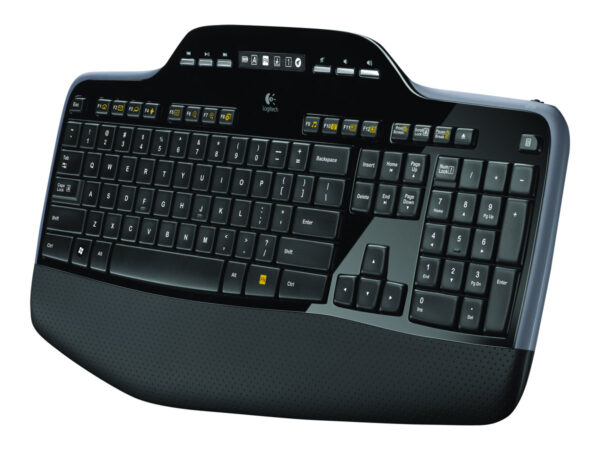 Logitech Wireless Desktop MK710 Tastatur og mus-sæt Trådløs Nordisk EAN 5099206021167