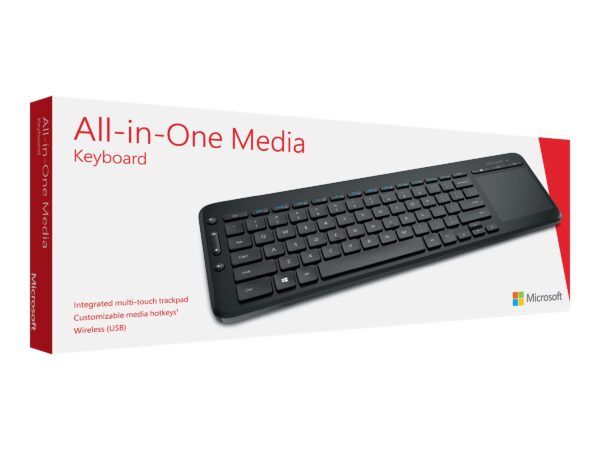 Microsoft All-in-One Media Keyboard Nordic EAN 0885370737936