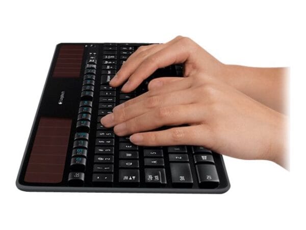 Logitech Wireless Solar K750 Tastatur Trådløs Nordisk EAN 5099206025660