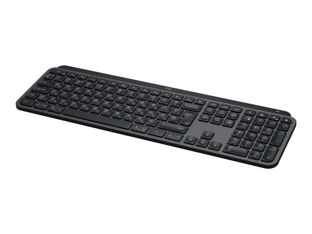 Logitech MX Keys S Tastatur Membran Ja Trådløs Nordisk (dansk/finsk/norsk/svensk) EAN 5099206112292