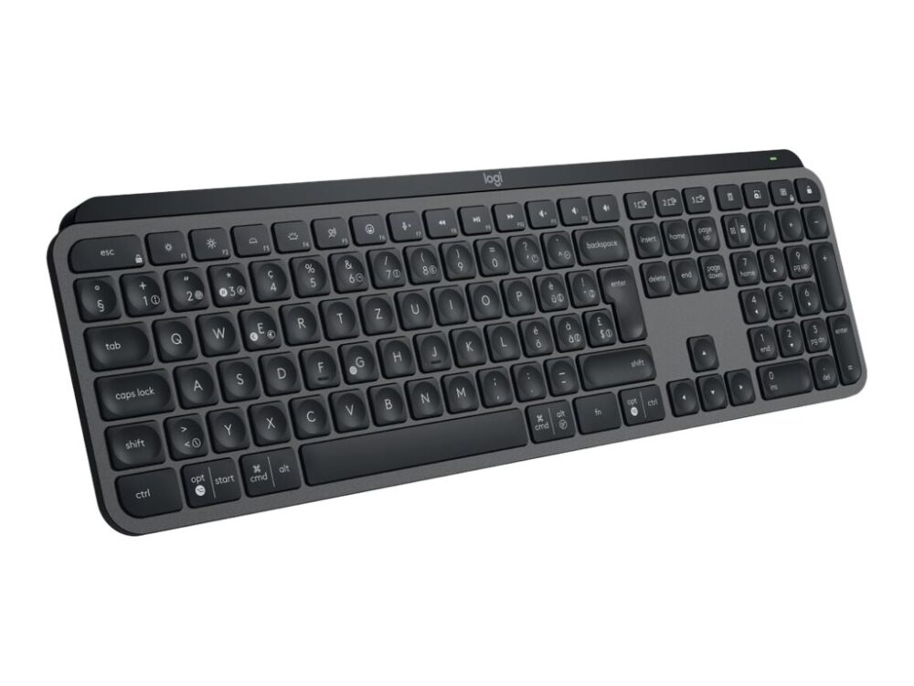 Logitech MX Keys S Tastatur Membran Ja Trådløs Nordisk (dansk/finsk/norsk/svensk) EAN 5099206112292