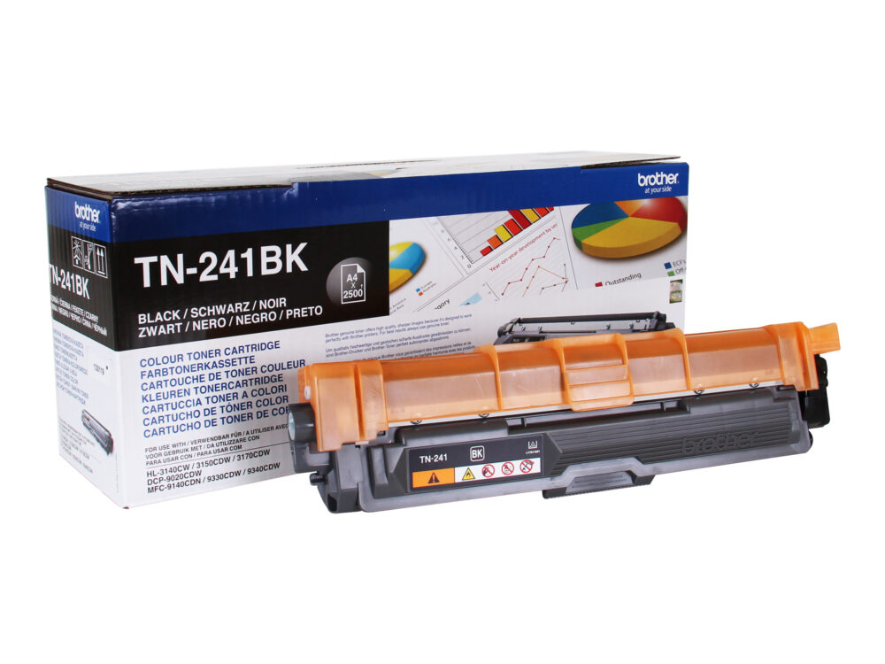 Brother TN 241BK Sort 2500 sider Toner EAN 4977766812795