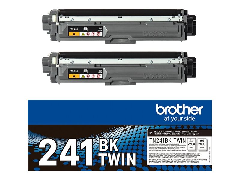 Brother TN 241BK Sort 2500 sider Toner EAN 4977766812795