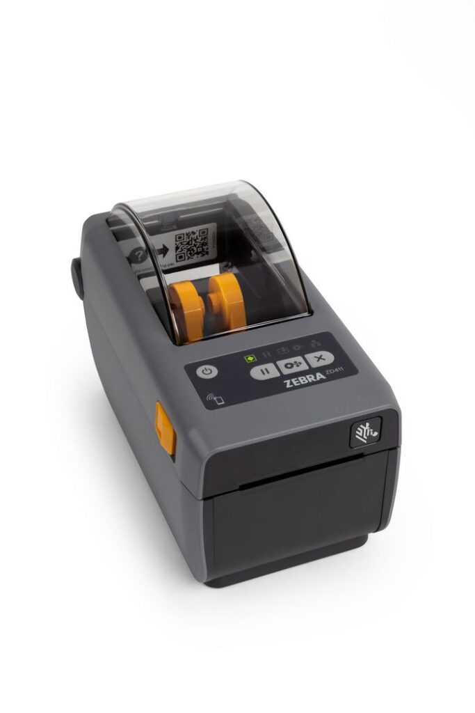 Zebra Direct Thermal Printer ZD411; 203 dpi, USB, USB Host, Modular Connectivity Slot, BTLE5, EU/UK Cords EAN 5715063083642